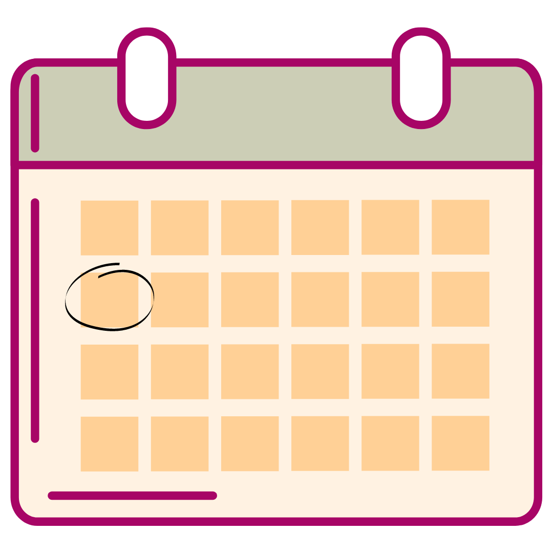 Calendario 2 lunes